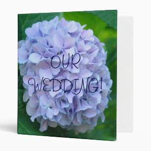 Our Wedding! binder album photos memories Flowers