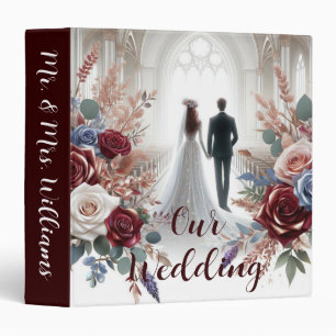 Our Wedding Bride and Groom  Binder