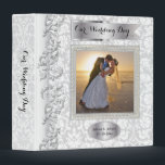 Our Wedding Day | Elegant Damask Binder<br><div class="desc">Photo Wedding Album. ⭐This Product is 100% Customizable. Graphics and text can be deleted, moved, resized, changed around, rotated, etc... 99% of my designs in my store are done in layers. This makes it easy for you to resize and move the graphics and text around so that it will fit...</div>