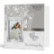 Our Wedding Day | White Damask & Silver Grey