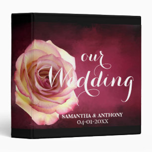 Our Wedding - Floral Wedding Photo Binder