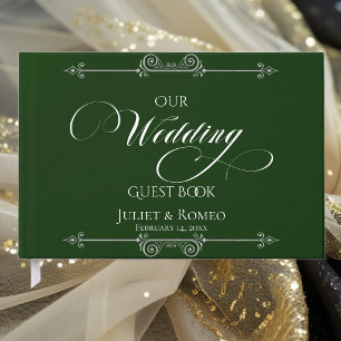 Our Wedding Guest Book - Emerald