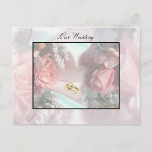 Our Wedding Invitation Postcard