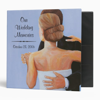 Our Wedding Memories Customizable Album Binder
