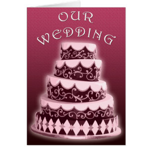 Our Wedding : Pink Cake :