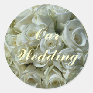 Our Wedding Sticker