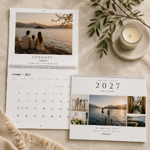 Our Year in Photos Personalized Family Calendar