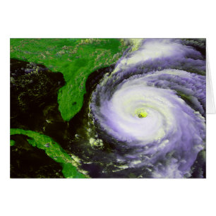 Ouragan Fran au large de Floride - Image satellite