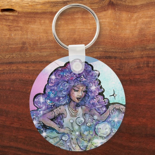 Ourania’s Orrery of Imagination Keychain (Front)