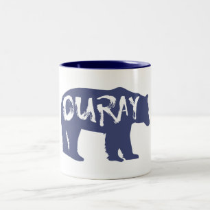 Ouray Bear Two-Tone Coffee Mug