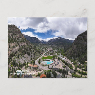 Ouray, Colorado Hot Springs Postcard