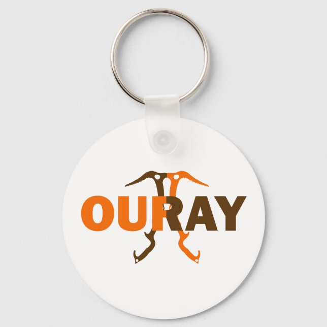 Ouray Colorado Keychain (Front)