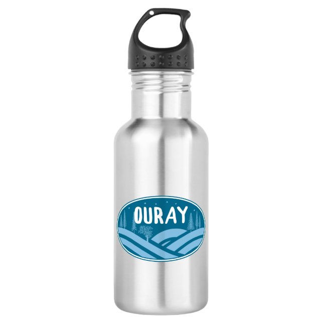 Ouray Colorado Outdoors 532 Ml Water Bottle (Front)