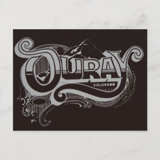 ouray colorado postcard