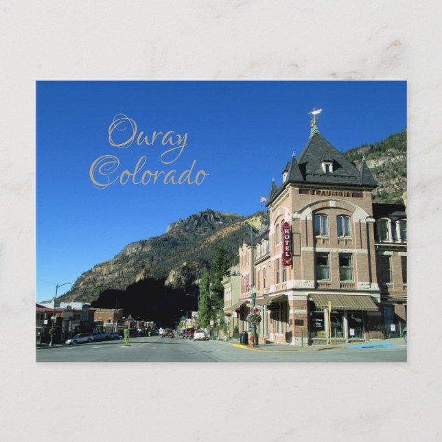 Ouray, Colorado Postcard (Front)