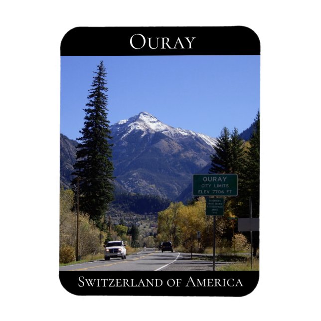 Ouray, Colorado Switzerland of America Magnet (Vertical)