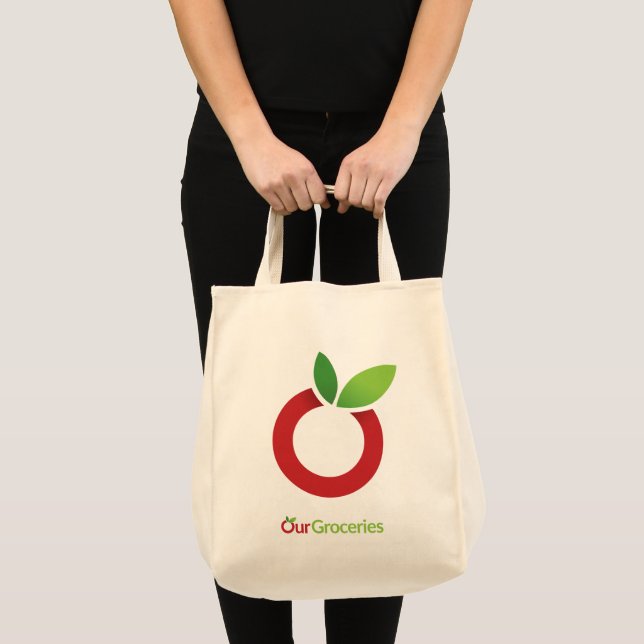 OurGroceries Grocery Tote Bag (Front (Product))
