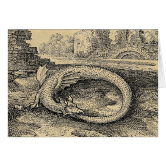 Ouroboros Dragon Biting c'est Propre Queue