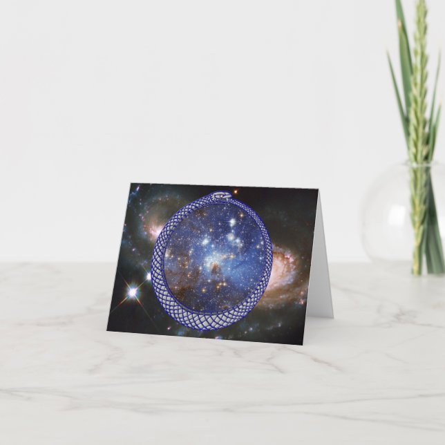 Ouroboros Galaxy - Note Card (Front)