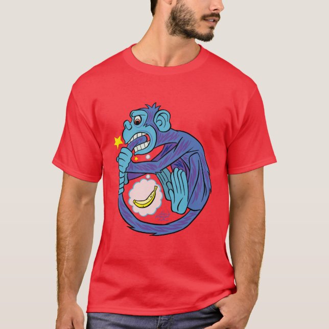 Ouroboros Monkey T-Shirt (Front)