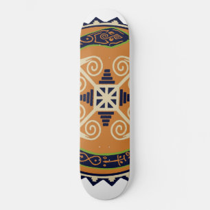 Ouroboros Snake with Devine Fire Wheel Skateboard
