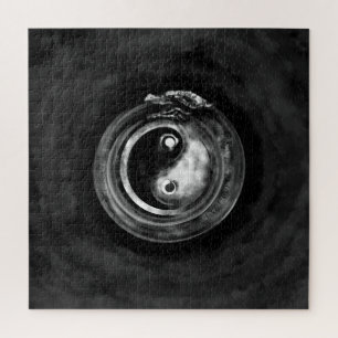 Ouroboros Yin - Yang Jigsaw Puzzle