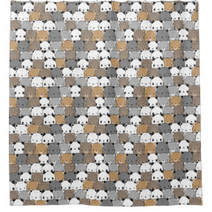 Ours adorable Douche rideau