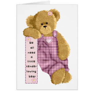 Ours affectueux tendre