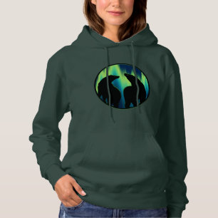 Ours Art Sweat - shirt à capuche femme Aurora Ours