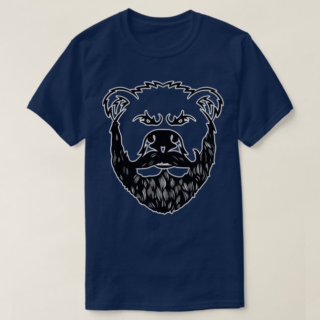Ours avec barbe Ours Classic TShirt (Design devant)