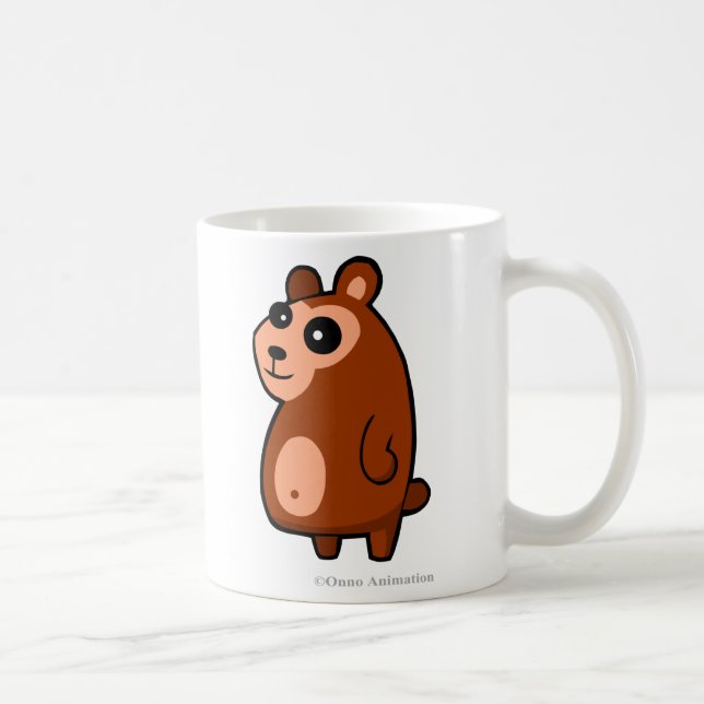 Ours blanc et tasse potable d'ours Brown (Droite)