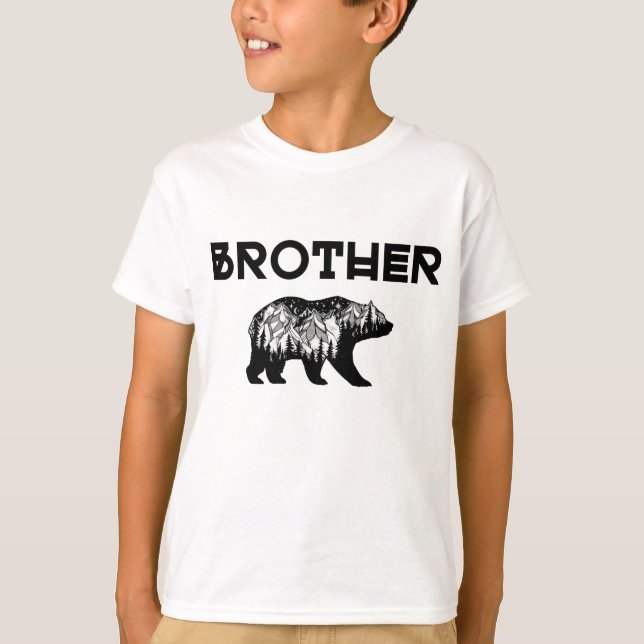 Ours de frère - le T-shirt de l'enfant (Devant)
