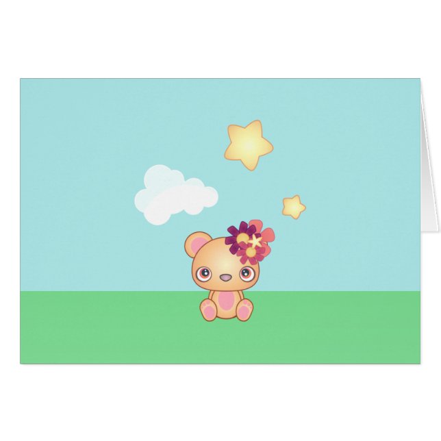 Ours de Kawaii (Devant Horizontal)