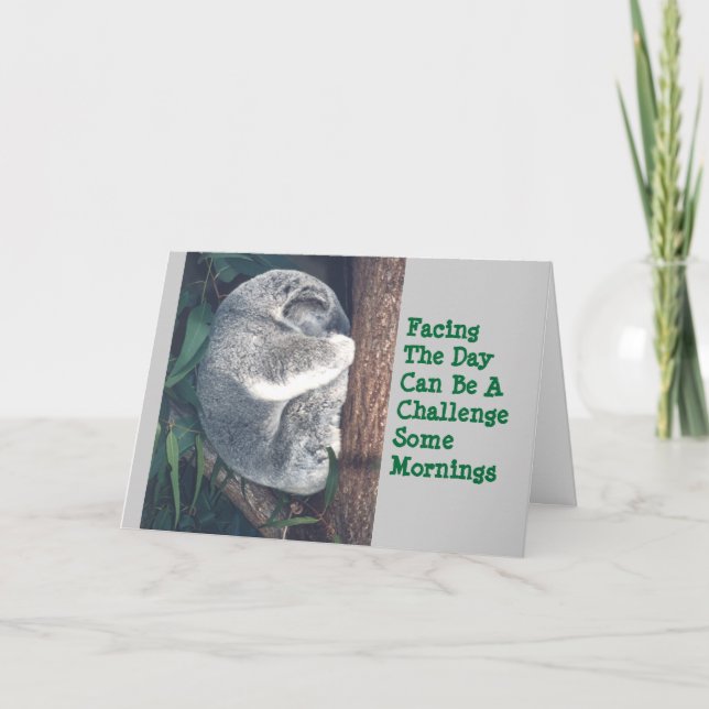 OURS DE KOALA MIGNON DANS LA CARTE DE (Devant)