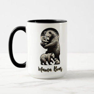 Ours de maman - Mug personnalisable