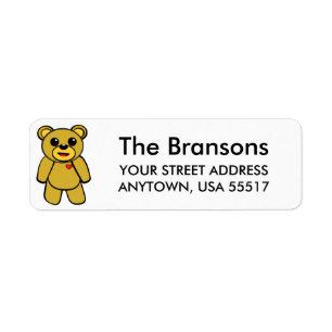 Ours de nounours mignon
