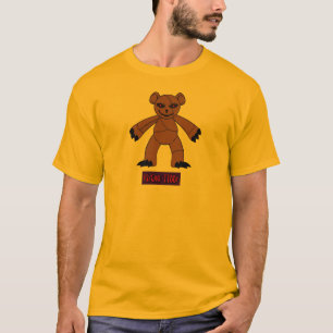 OURS DE NOUNOURS PSYCHOPATHE DE T-SHIRT DE