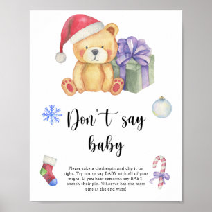 Ours d'hiver - N'appelle pas bébé Poster