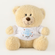 1er Noël personnalisé Teddy pour les garçons