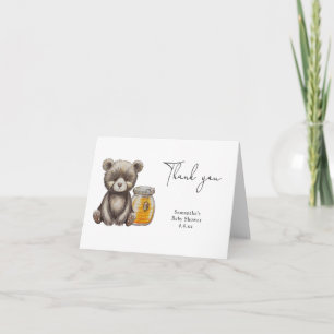 Ours en peluche merci baby shower