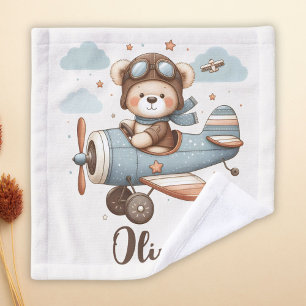 Ours en peluche pilote mignon personnalisé