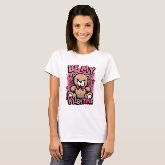 Ours en peluche pour la Saint-Valentin – T-Shirt