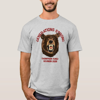 Ours « Générations Fortes » T-shirt de réunion de 