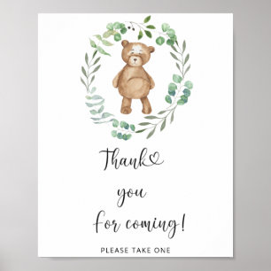 Ours \ Merci d'être venu Poster
