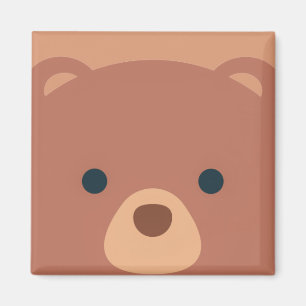 Ours mignon et Brown   Magnet