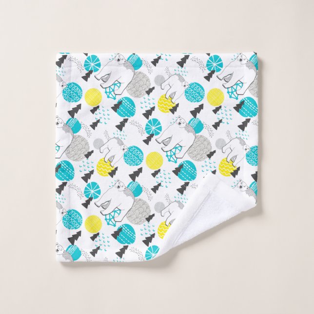 Ours polaire (Gant de toilette)