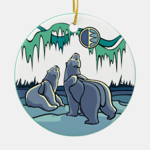 Ours Polaire Art Ornement Ours Garde Ours Cadeaux 