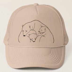 Ours Polaire Casquettes Casquettes  Faune Ours Cub