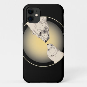 Ours polaire IPhone 5 Coque Faune Art Ours Cadeaux