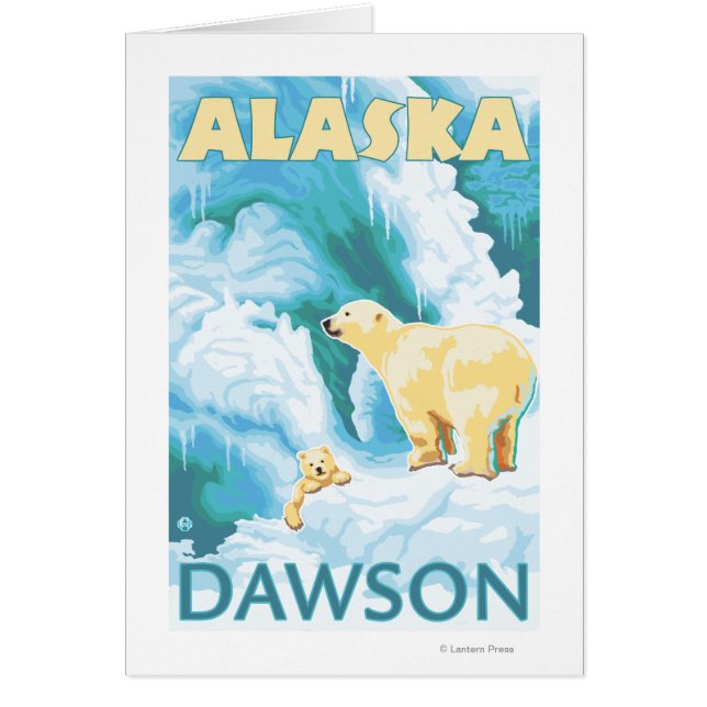 Ours polaires & Cub - Dawson, Alaska (Devant)